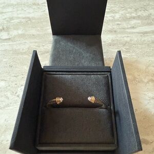 David Yurman Gold and Silver Bracelet